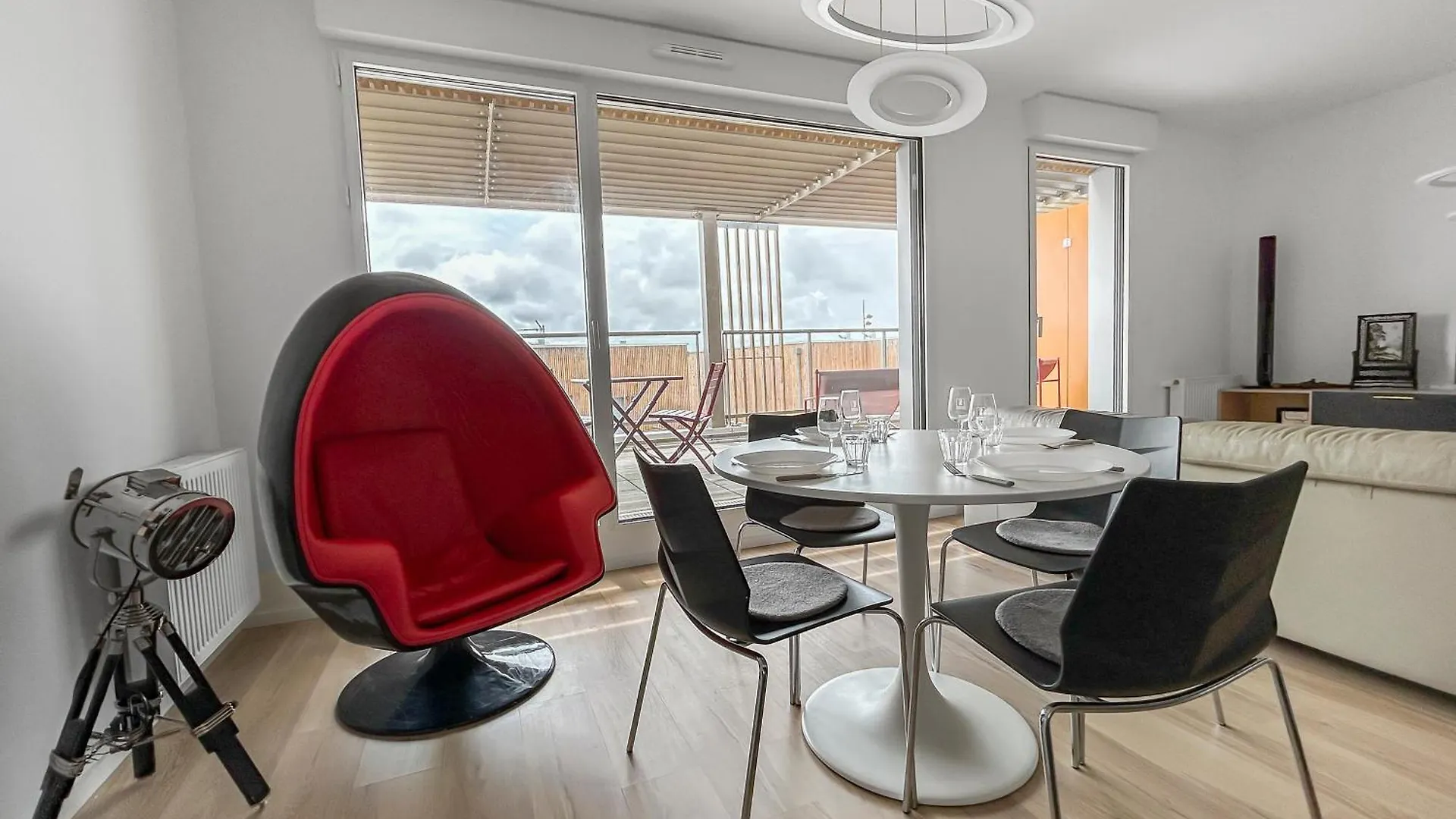 ברסט Appartement Moderne Avec Terrasse Et Vue Mer 0*,  צרפת