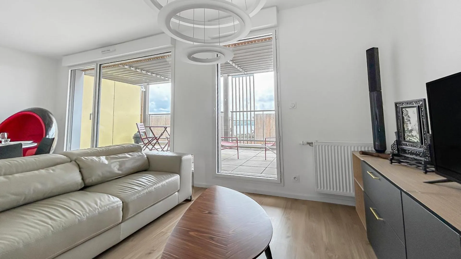 ברסט Appartement Moderne Avec Terrasse Et Vue Mer