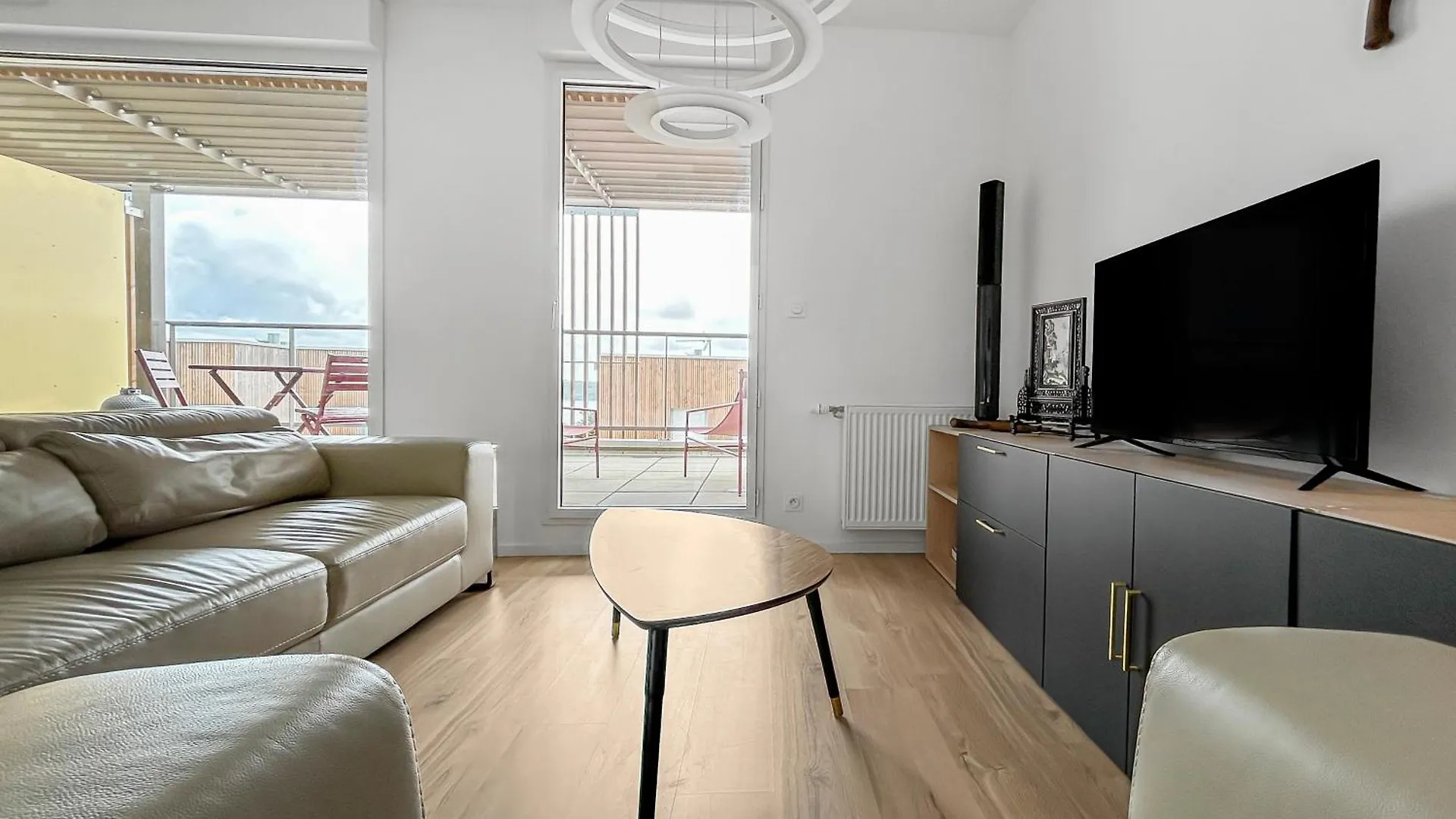 דירה ברסט Appartement Moderne Avec Terrasse Et Vue Mer